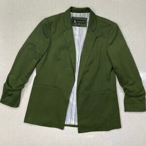Jules & Leopold Women’s Medium Green Blazer 3/4 Sleeve